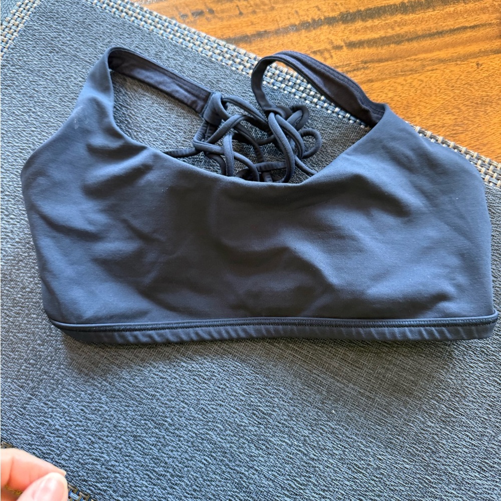 Lululemon free to be Sports Bra in size 6 in Navy